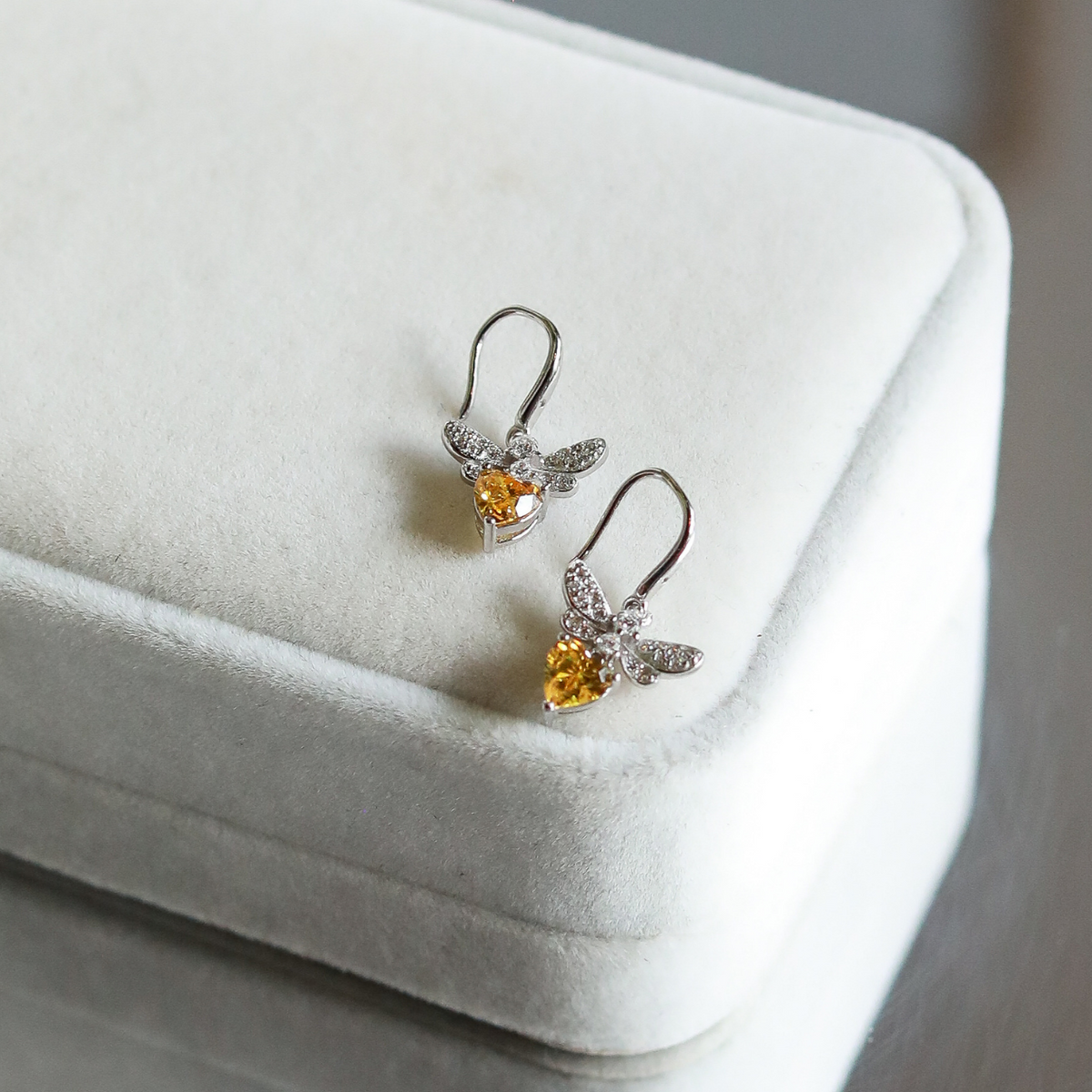 AMOR™ Honey Bee Earrings
