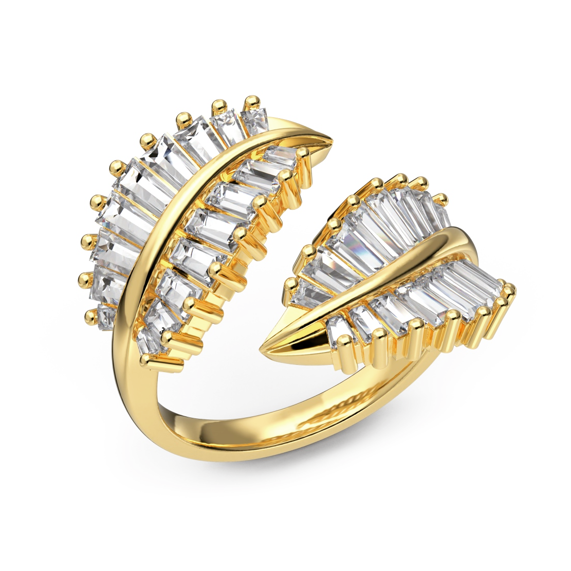 AMOR™ Golden Leaves Ring