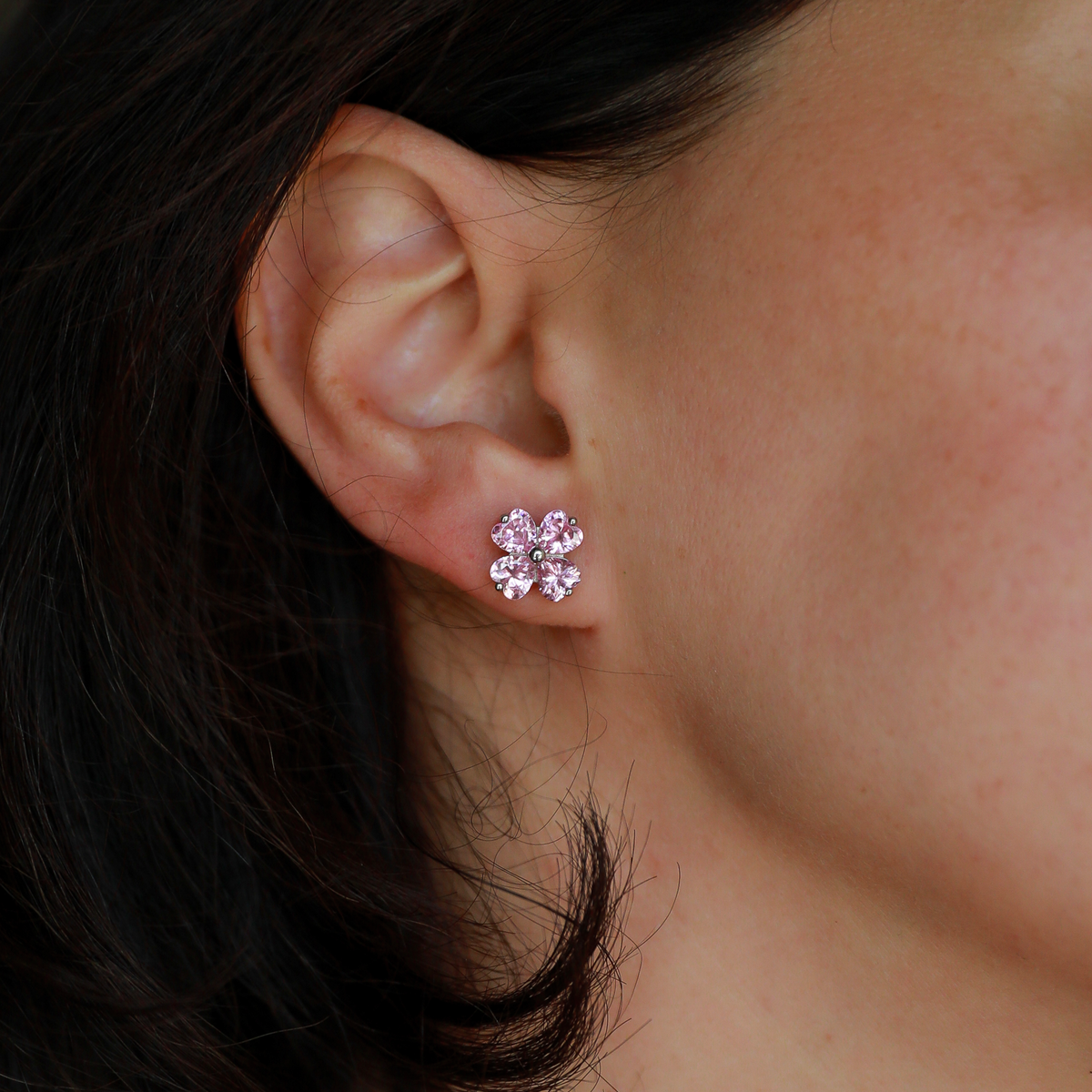 AMOR™ Quatrefoil Stud Earrings