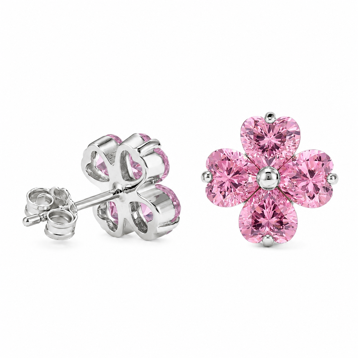 AMOR™ Quatrefoil Stud Earrings