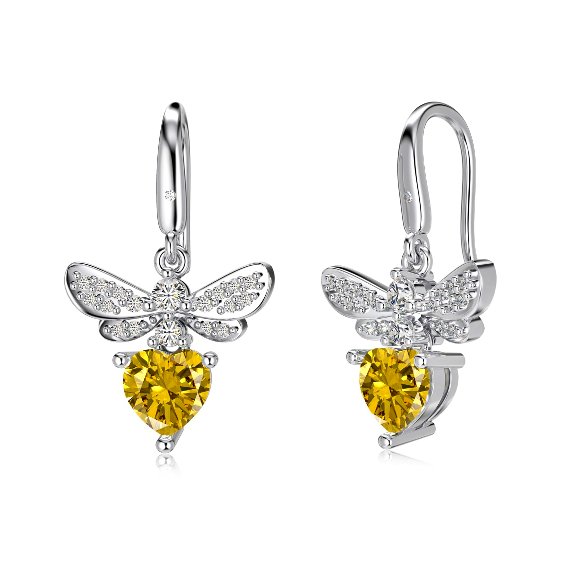 AMOR™ Honey Bee Earrings