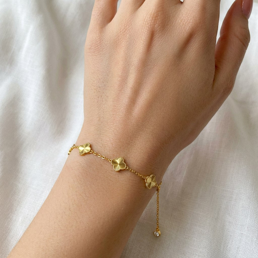 AMOR™ «Gold Leaf» Bransoletka