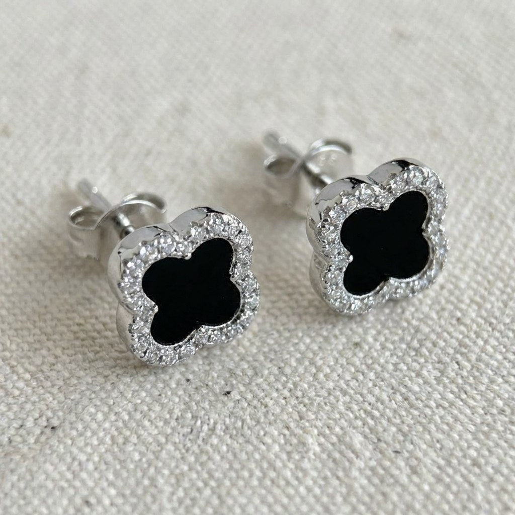 AMOR™ «Clover» Kolczyki Sztyfty