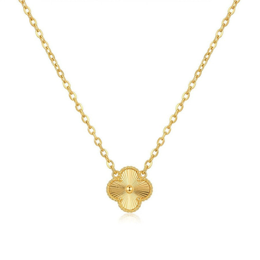 AMOR™ «Gold Clover» Necklace