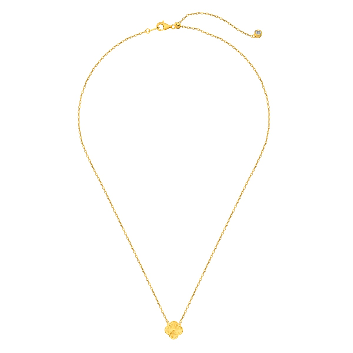 AMOR™ «Gold Clover» Necklace